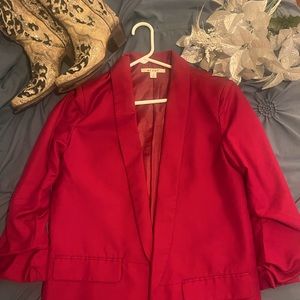 Maroon Dress jacket.